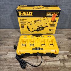 HOUSTON LOCATION - AS-IS DEWALT 12V/20V/60V MAX 4-Port Lithium-Ion Battery Charger