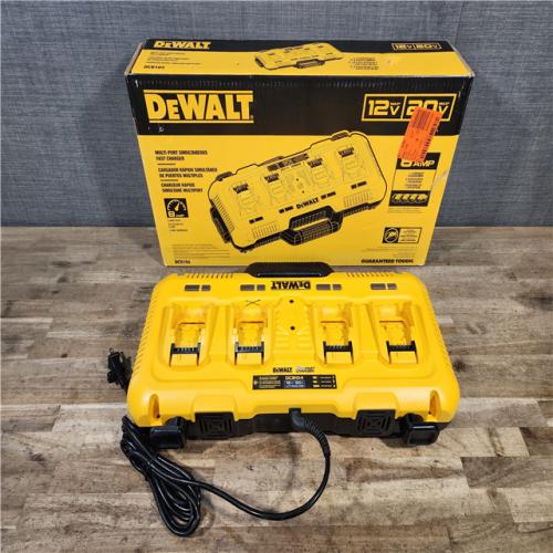 HOUSTON LOCATION - AS-IS DEWALT 12V/20V/60V MAX 4-Port Lithium-Ion Battery Charger