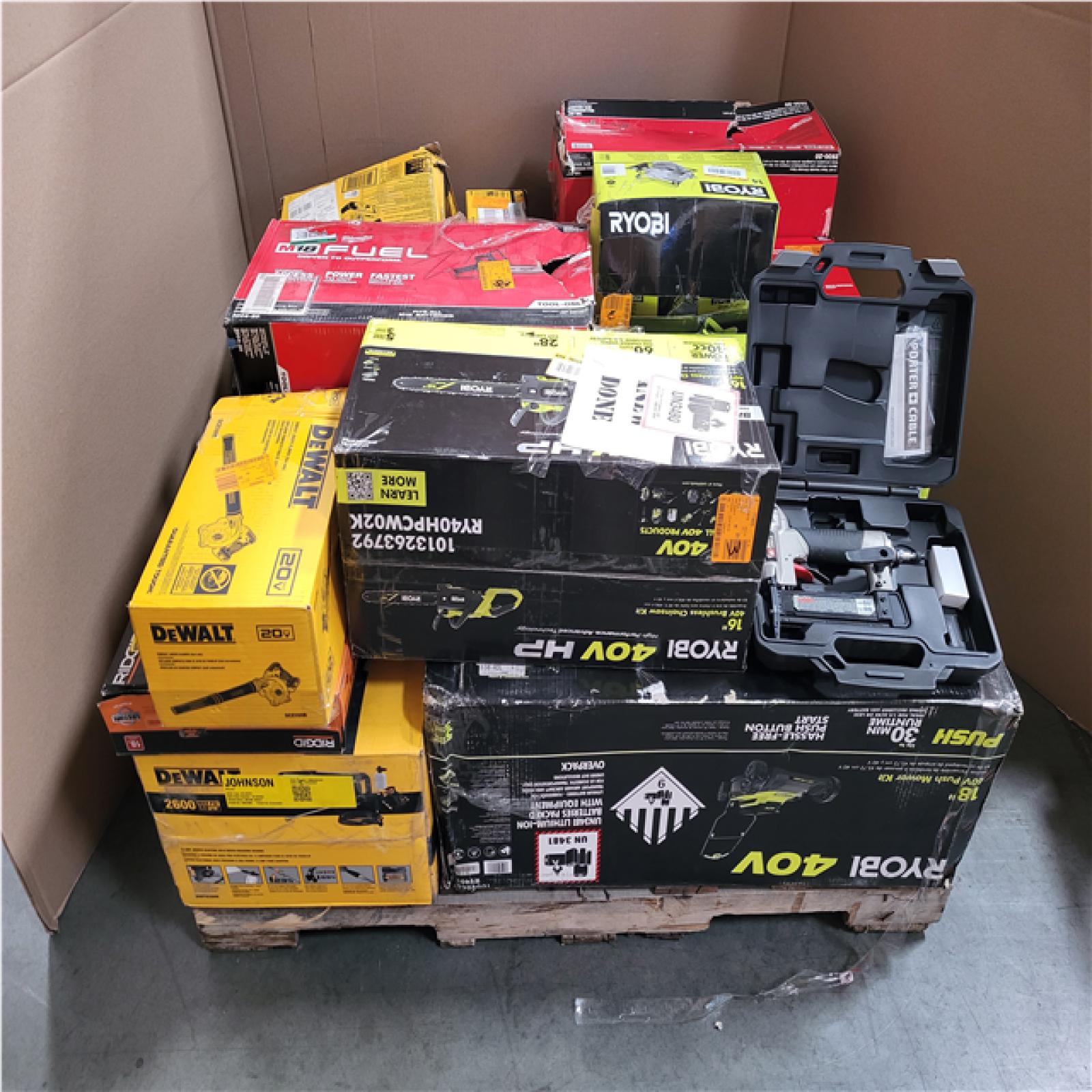 CALIFORNIA AS-IS TOOL PALLET