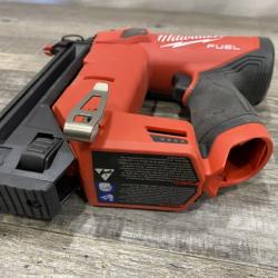 AS-IS Milwaukee FUEL 12-Volt Lithium-Ion Brushless Cordless 18-Gauge 1-1/2 in. Compact Brad Nailer (Tool Only)