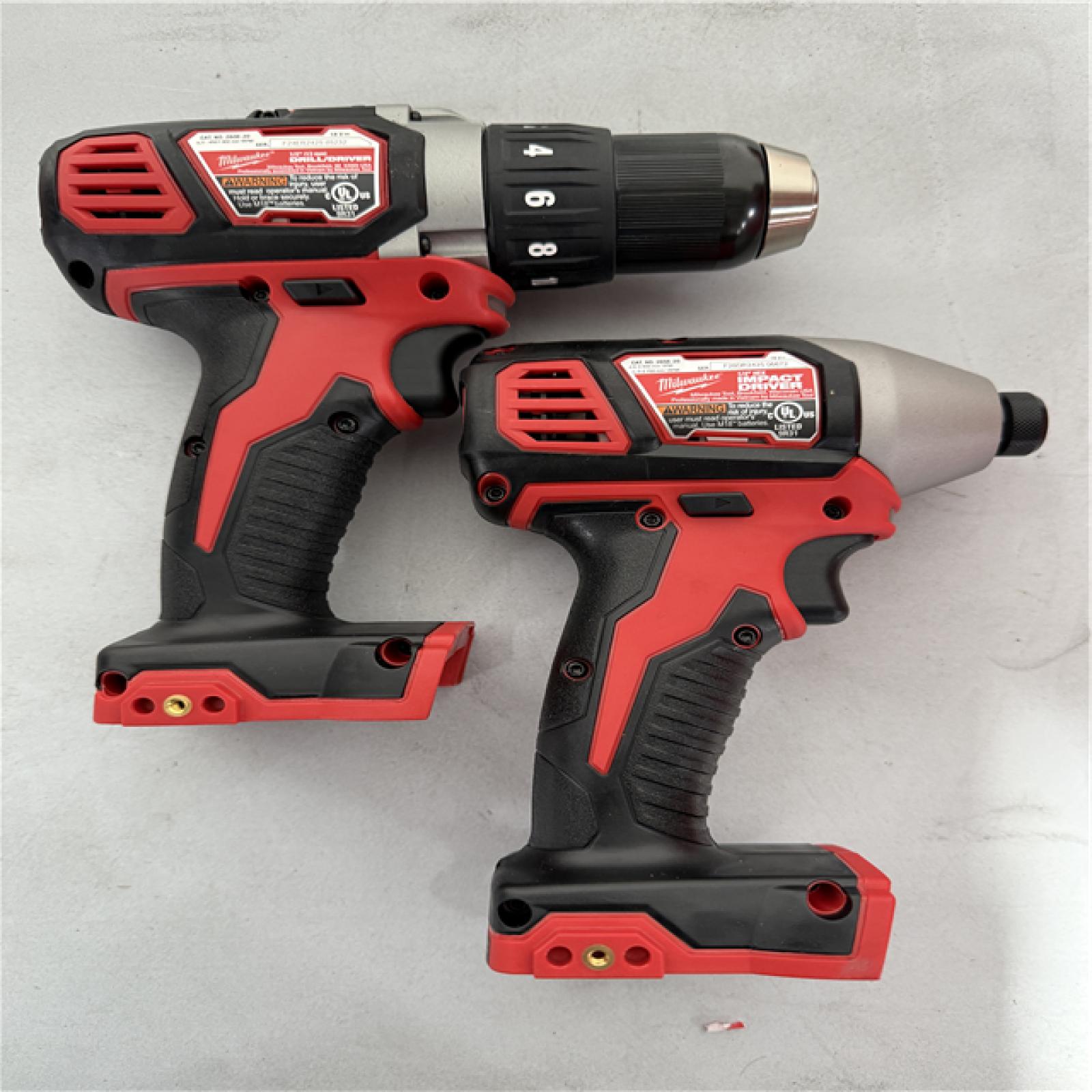 California NEW Milwaukee M18 Compact 2-Tool Combo Kit, Includes (2) 1.5 AH Batteries, Charger and Tool Bag