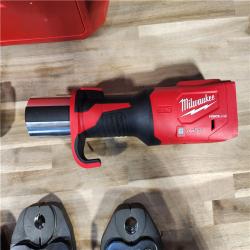 HOUSTON LOCATION - AS-IS (APPEARS LIKE NEW) Milwaukee 2922-22M M18 FORCE LOGIC Press Tool Kit W/ One-Key with 1/4 -7/8 Streamline ACR Jaws