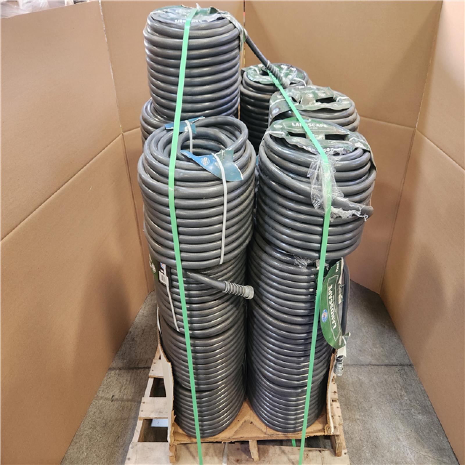 Phoenix AS-IS Flexon 5/8 in. Dia x 150 ft. Supreme Duty Water Hose - 400 PSI Burst - Gray Pallet (25-Hoses)