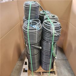 Phoenix AS-IS Flexon 5/8 in. Dia x 150 ft. Supreme Duty Water Hose - 400 PSI Burst - Gray Pallet (25-Hoses)