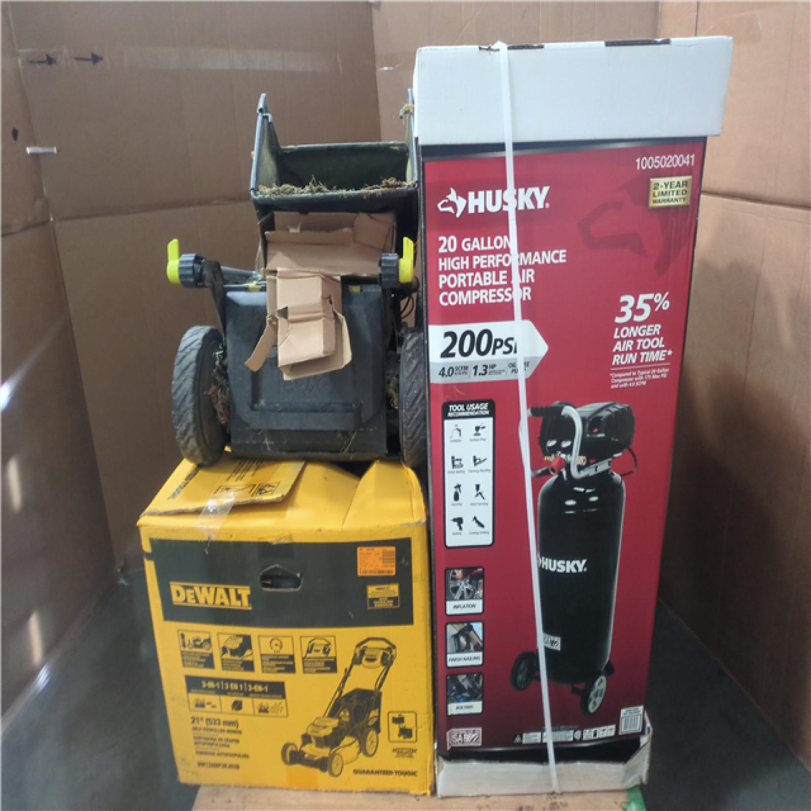 CALIFORNIA AS-IS OUTDOOR POWER EQUIPMENT