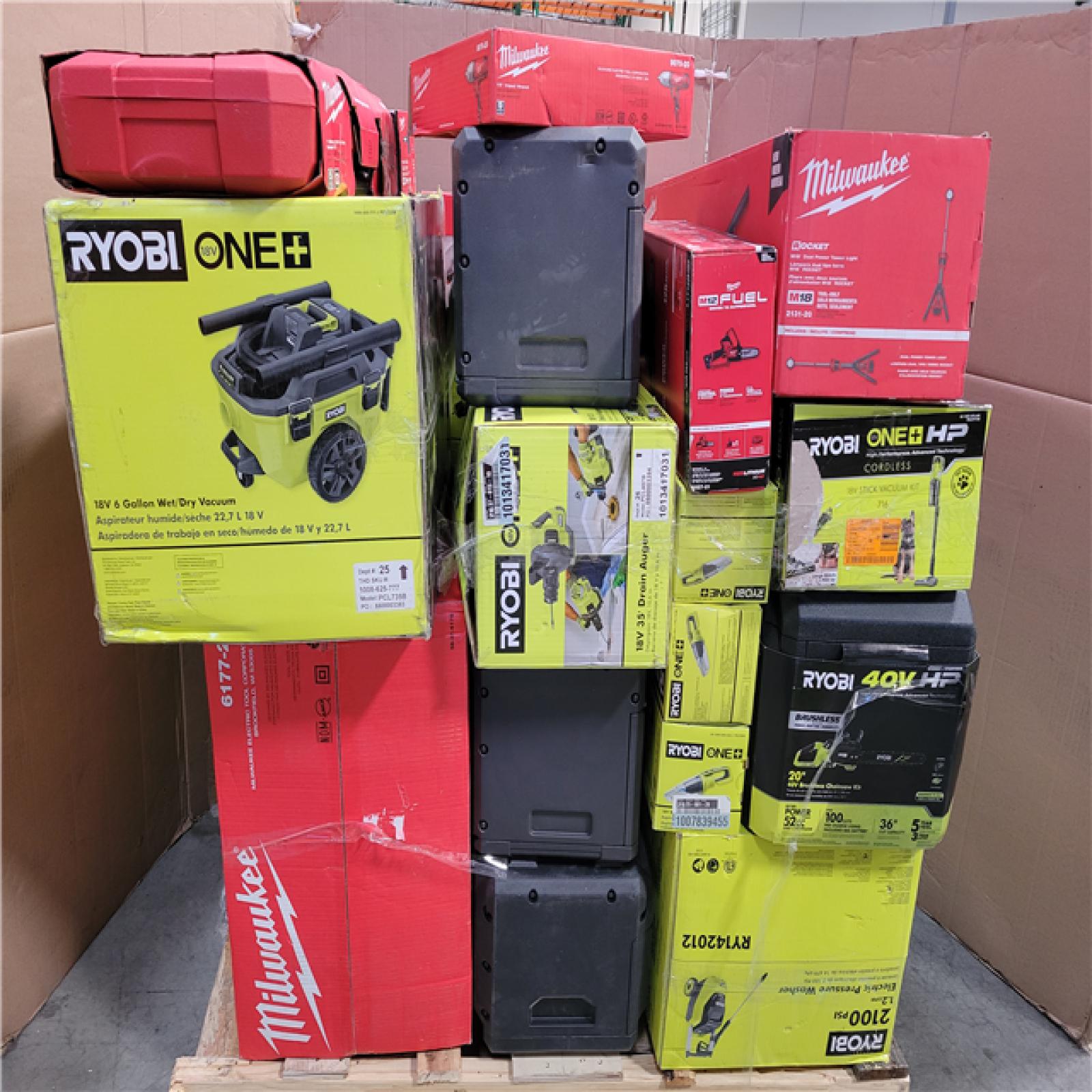 CALIFORNIA AS-IS TOOL PALLET