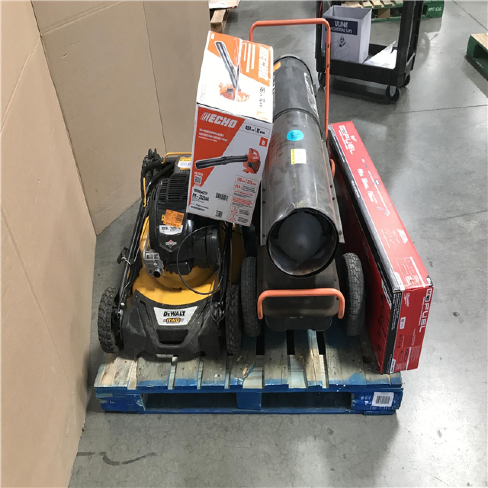CALIFORNIA AS-IS OUTDOOR POWER EQUIPMENT