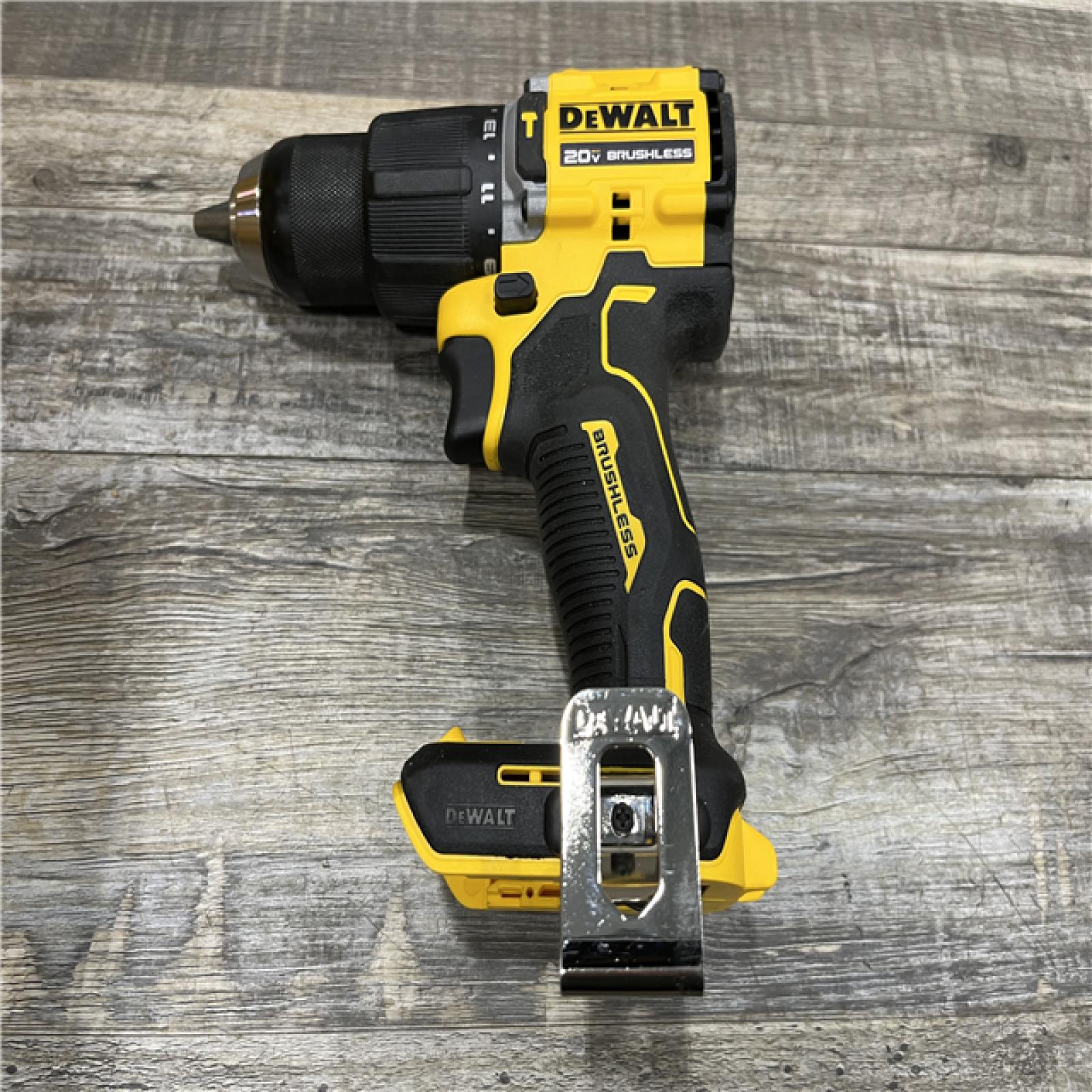 AS-IS DEWALT ATOMIC 20V Cordless 1/2 in. Compact Hammer Drill Kit