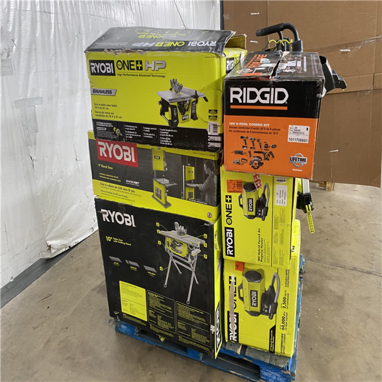 Houston Location - AS-IS Tool Pallet