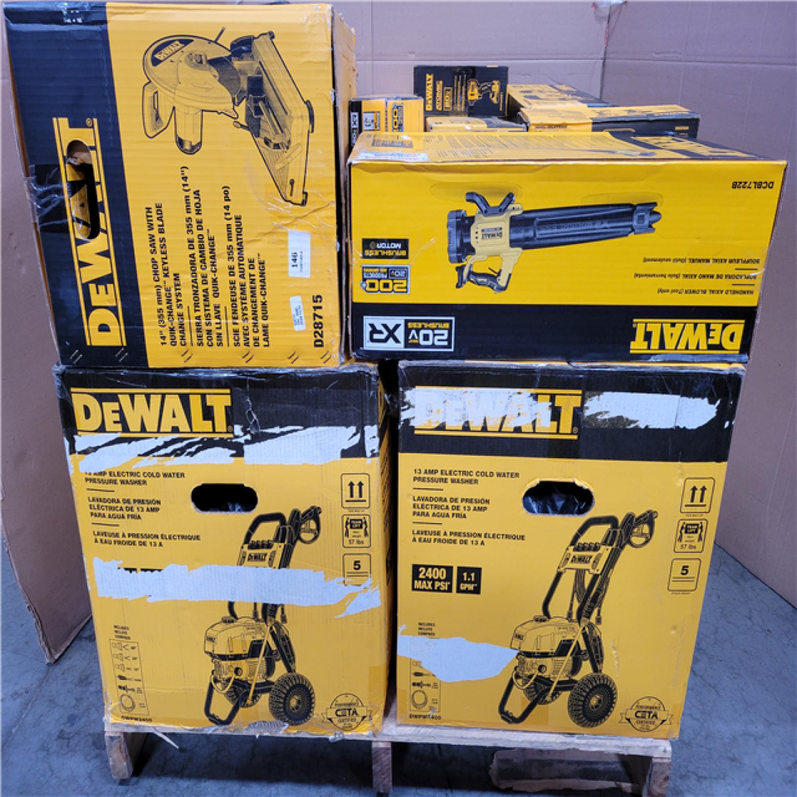 CALIFORNIA AS-IS TOOL PALLET