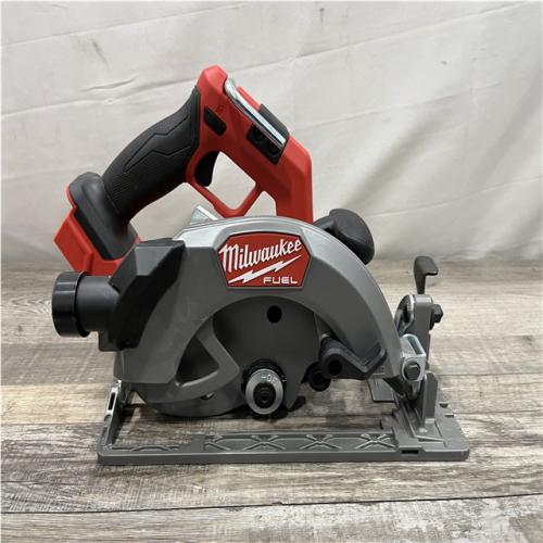 AS-IS Milwaukee FUEL 18V Lithium-Ion Brushless Cordless 7-1/4 in. Circular Saw (Tool-Only)