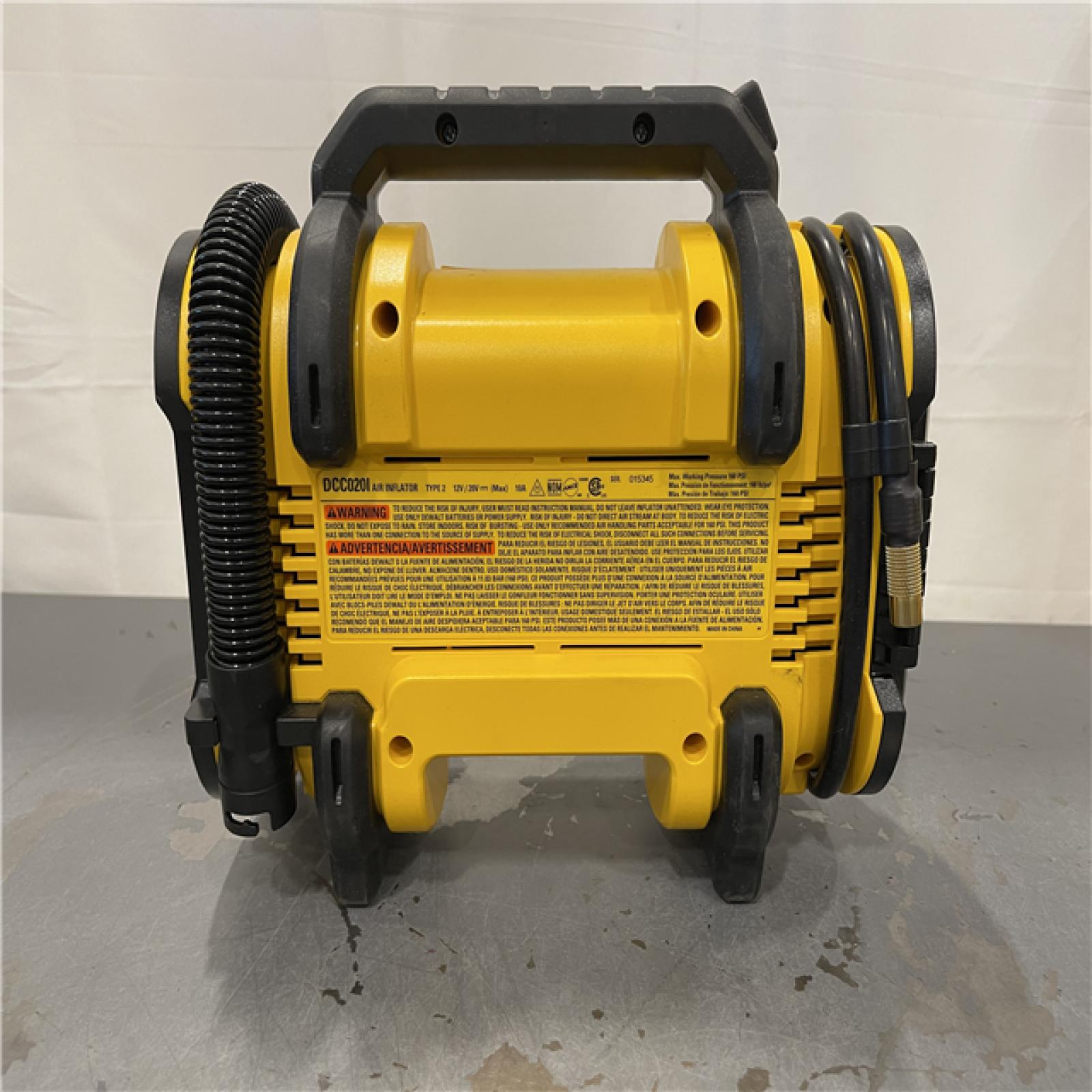 AS-IS - DEWALT 20V MAX Cordless Electric Portable Inflator