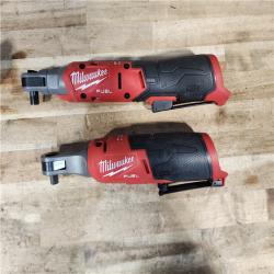 HOUSTON LOCATION - AS-IS Milwaukee 2 Tool Combo Kit W/ (2) Battery & Charger