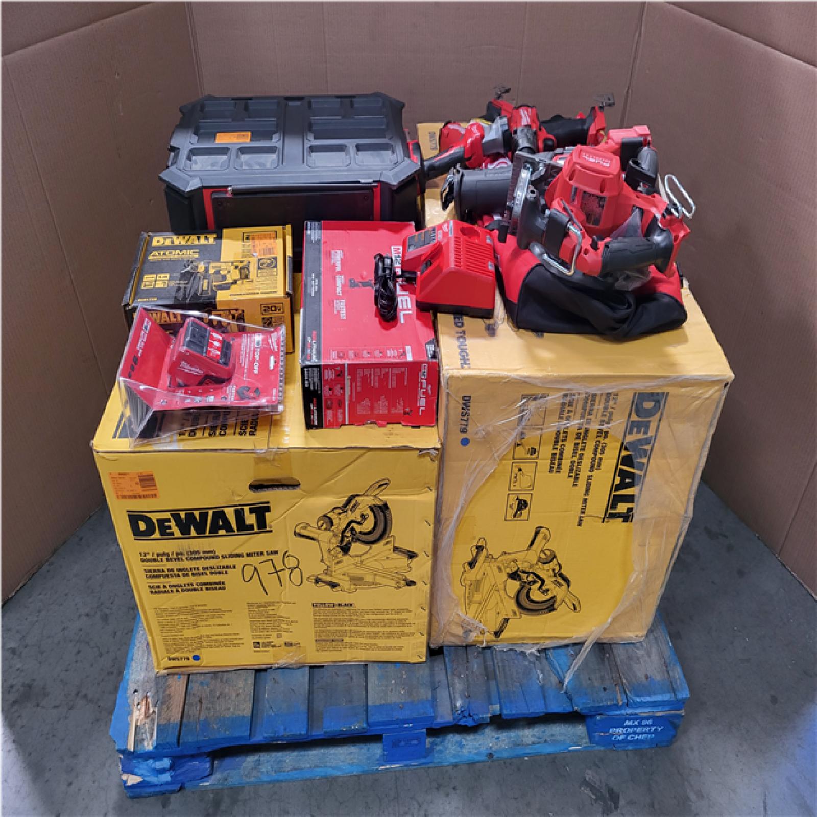 CALIFORNIA AS-IS TOOL PALLET