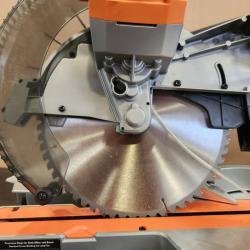 Phoenix NEW RIDGID 15 Amp Corded 12 in. Dual Bevel Sliding Miter Saw with 70 Deg. Miter Capacity and LED Cut Line Indicator