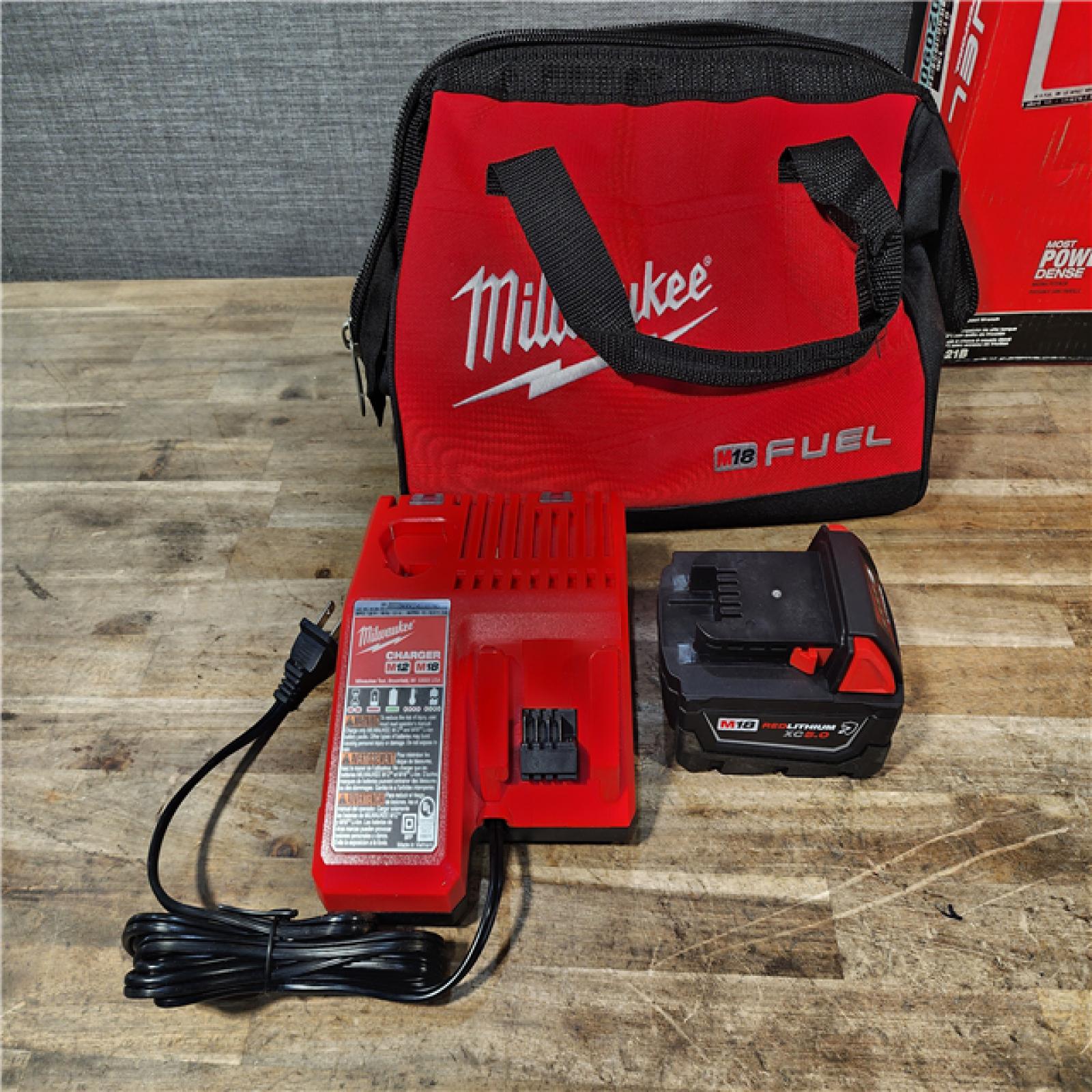 HOUSTON LOCATION - AS-IS Milwaukee FUEL 18V Lithium-Ion Brushless Cordless 1/2 in. Impact Wrench w/Friction Ring Kit