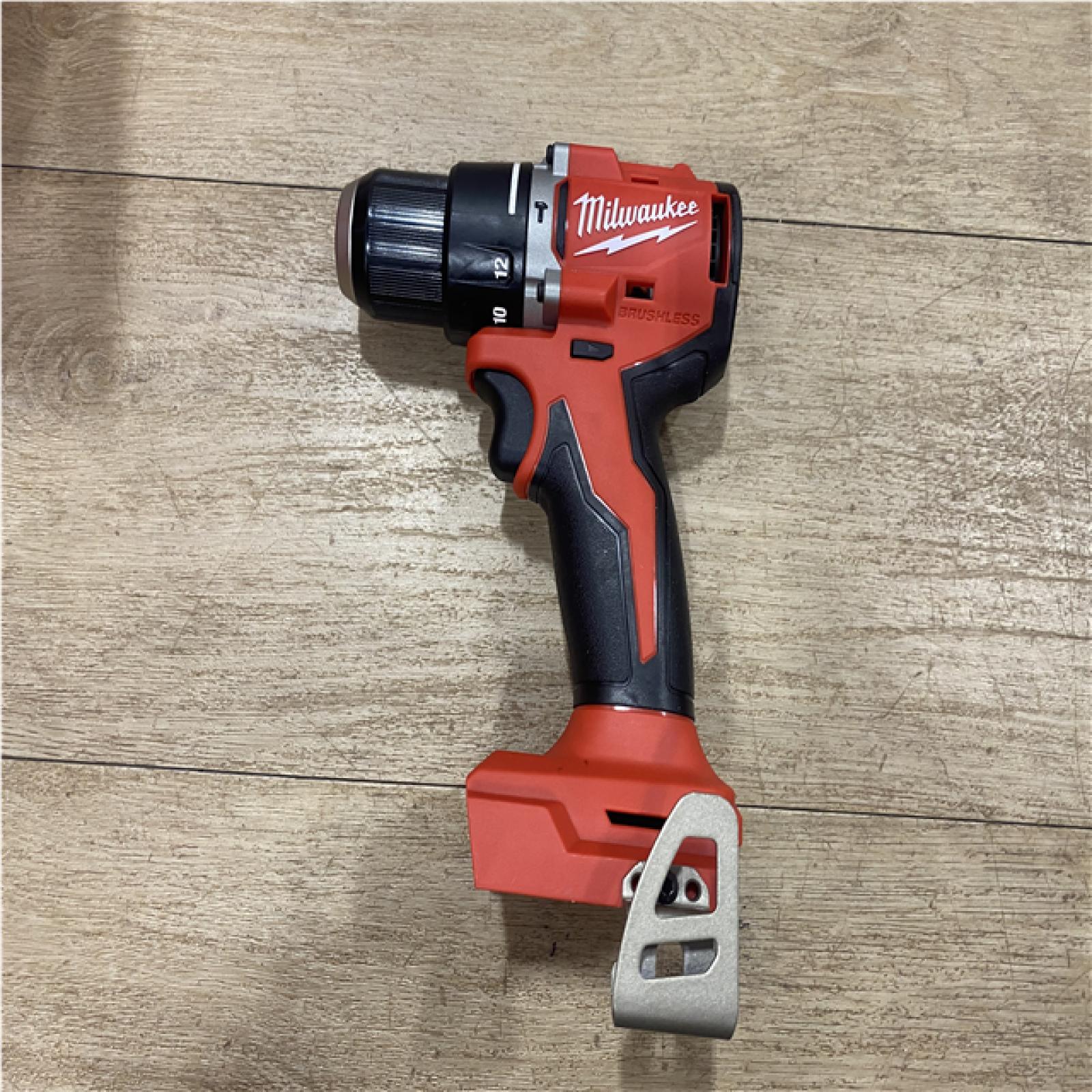 AS-IS Milwaukee 18-Volt Lithium-Ion Brushless Cordless Compact Hammer Drill/Impact Combo Kit