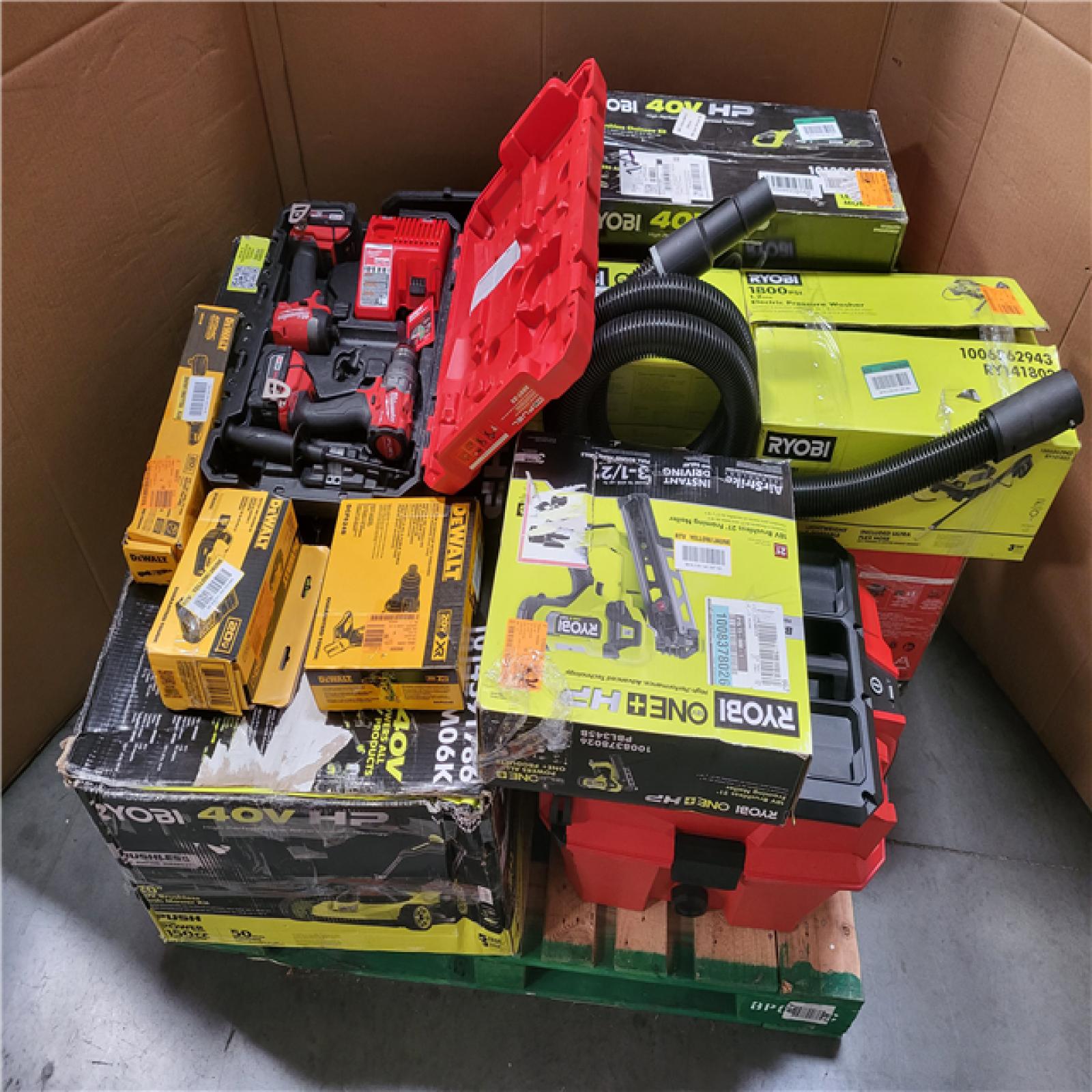 CALIFORNIA AS-IS TOOL PALLET