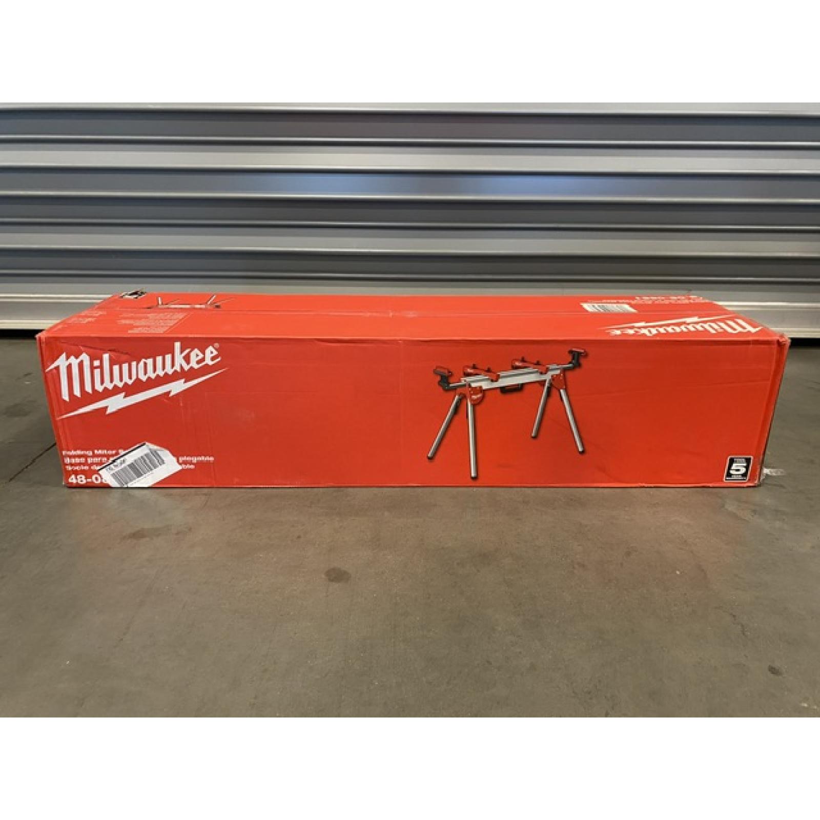 NEW - Milwaukee Folding Miter Saw Stand