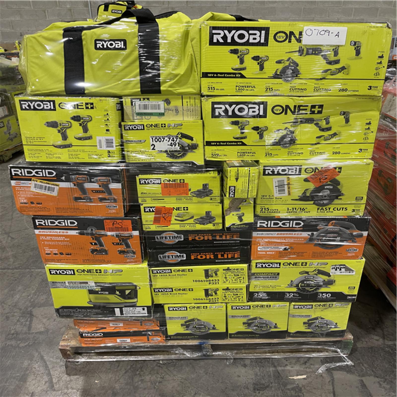 Pittston Location As-Is Power Tools Partial Truckload (14 Pallets) 0790-A