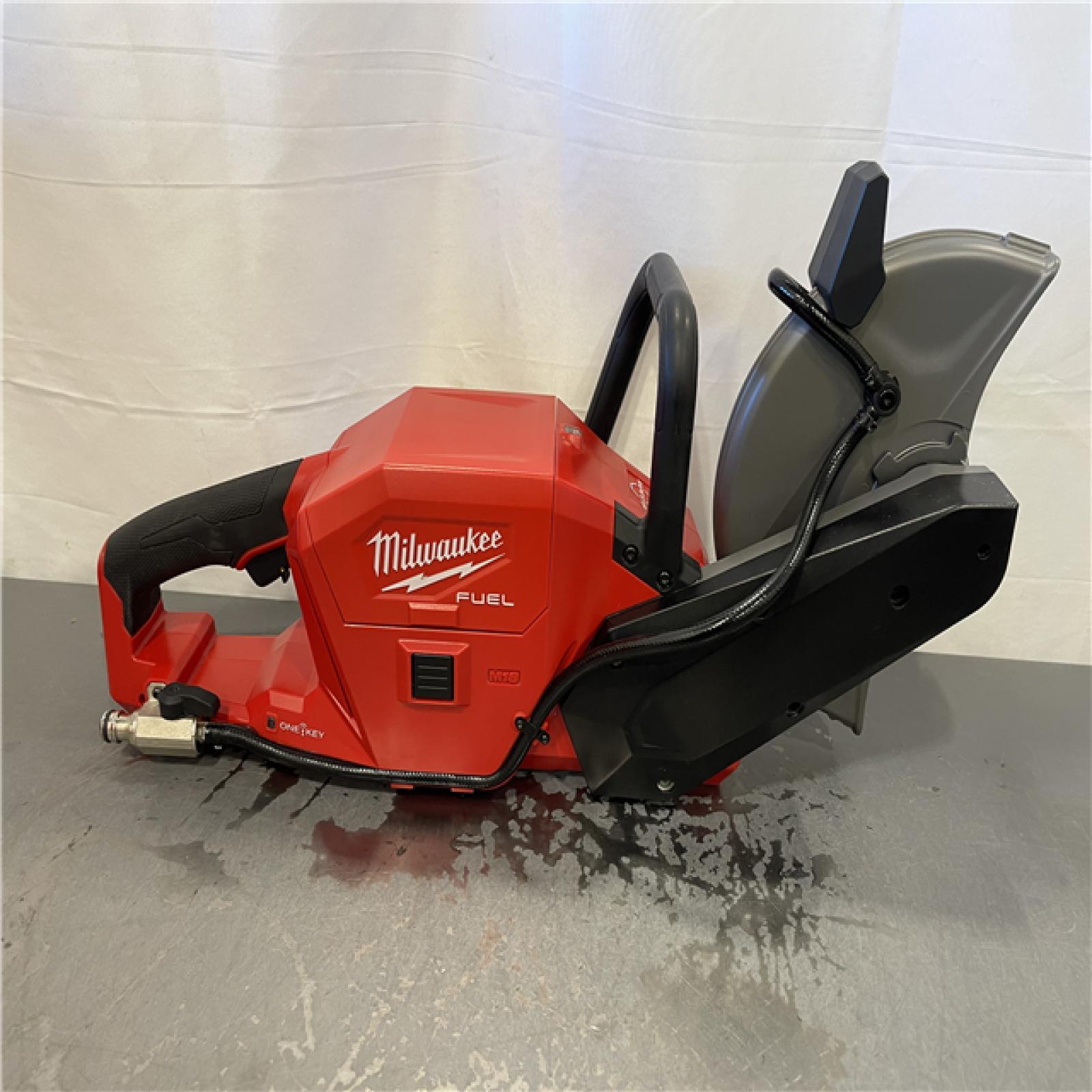 AS-IS - Milwaukee M18 FUEL ONE-KEY 18V Lithium-Ion Brushless Cordless 9 in. Cut Off Saw