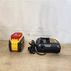 AS-IS- FLEXVOLT 20V/60V MAX Lithium-Ion 6.0Ah Battery Pack with 6 Amp Output Charger