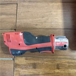 California AS-IS Milwaukee M12 Force Logic Press Tool Kit  Includes (2) Batteries  Charger and Hard Case