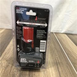 NEW- Milwaukee M12 12-Volt Lithium-Ion XC High Output 5.0 Ah Battery Pack