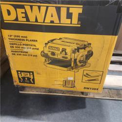 As-Is- DEWALT 15 Amp Corded 13 in. Heavy-Duty 2-Speed Bench Planer