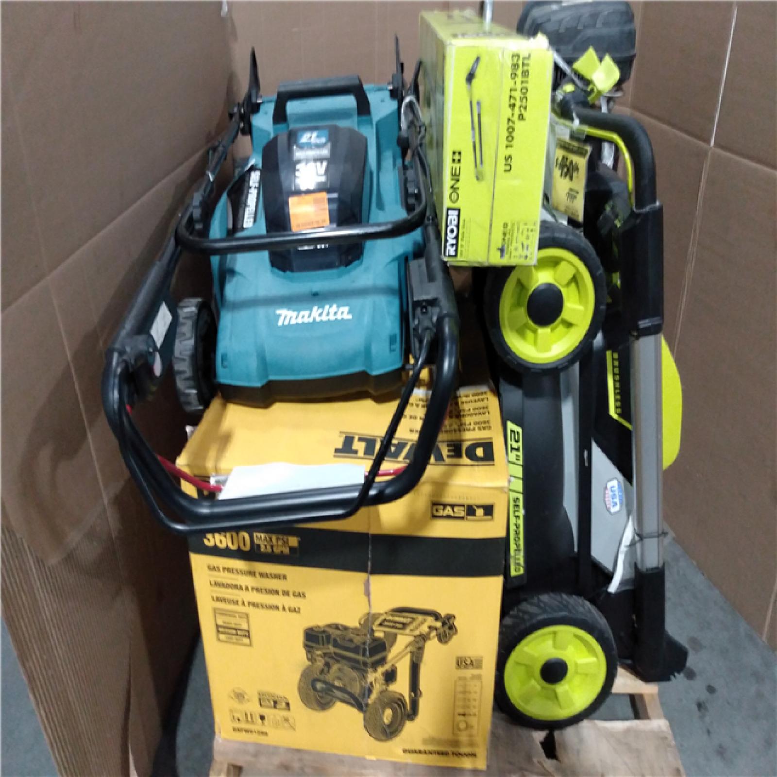 CALIFORNIA AS-IS OUTDOOR POWER EQUIPMENT