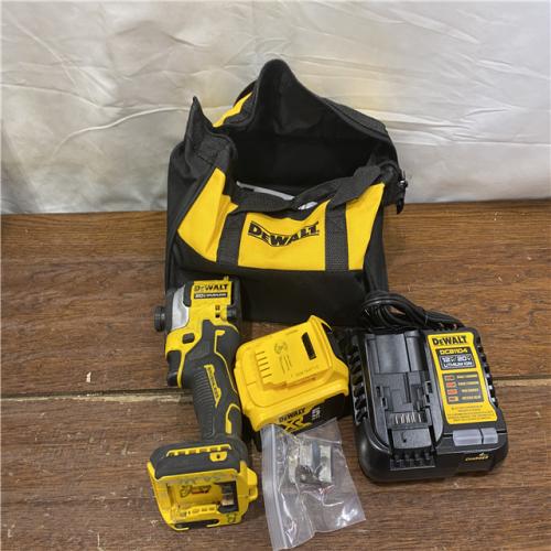 AS-IS DeWalt 20V MAX ATOMIC 1/4 in. Cordless Brushless 3-Speed Impact Driver Kit (Battery & Charger)