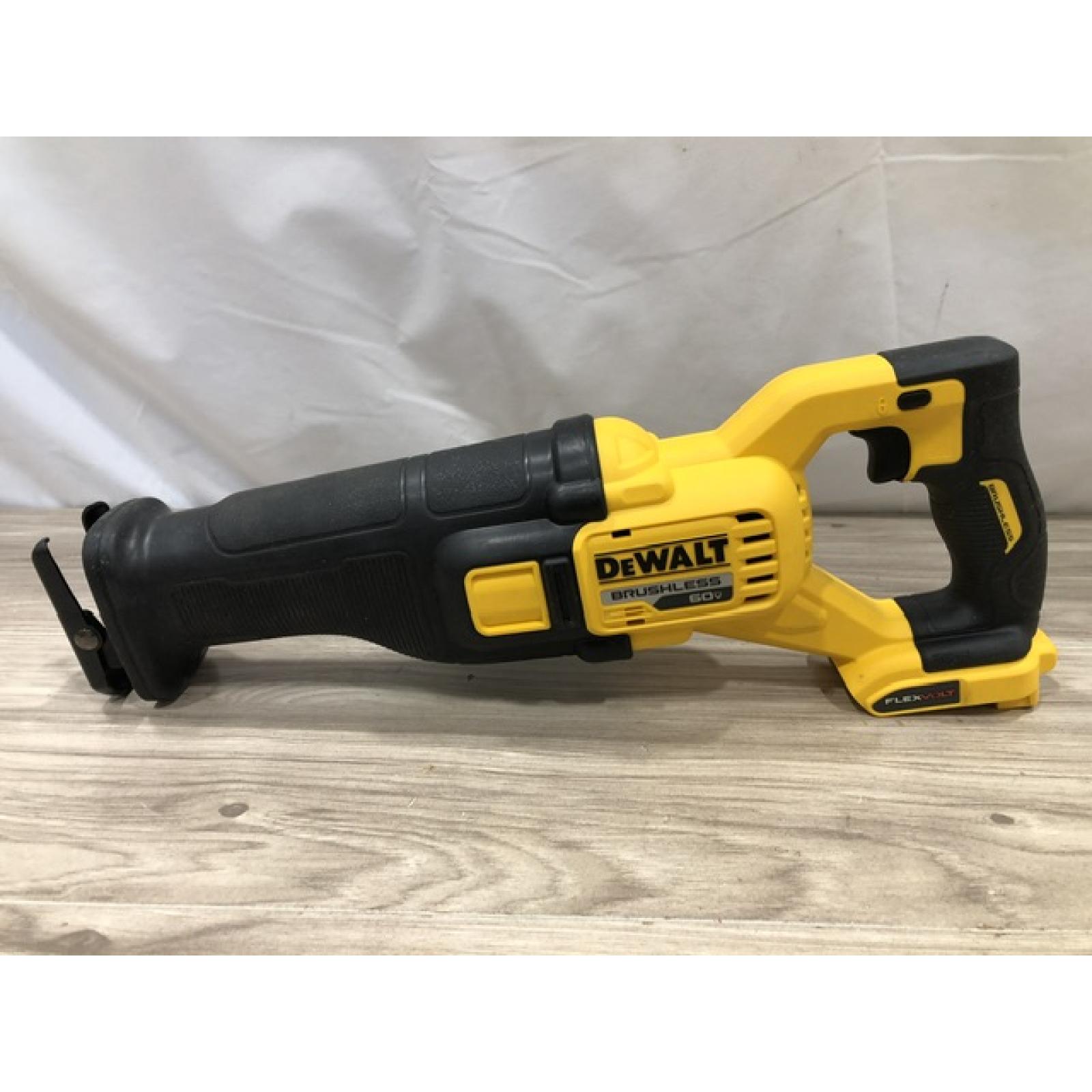 AS-IS DeWalt FLEXVOLT 60V MAX Cordless Reciprocating Saw (Tool-Only)