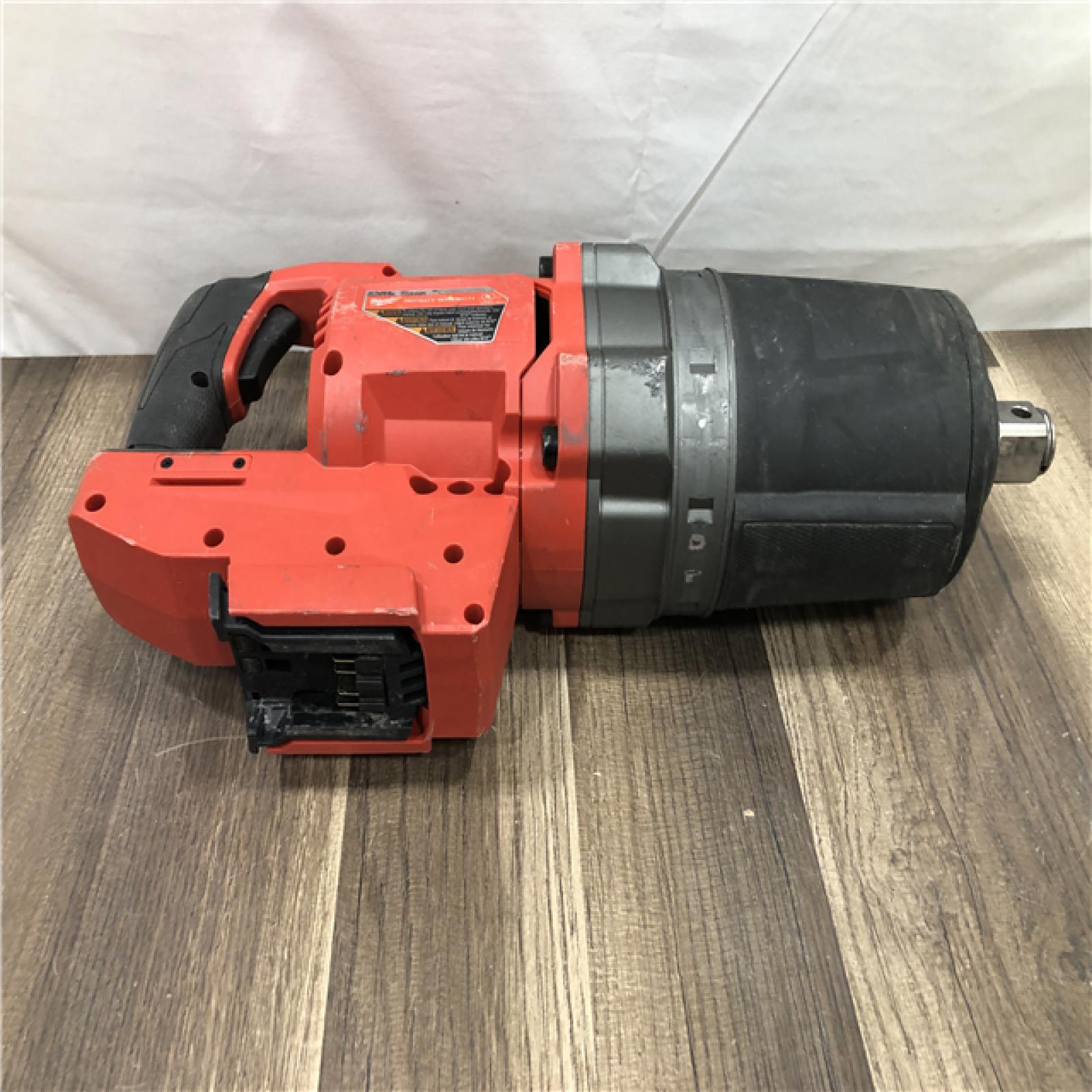 AS-IS Milwaukee FUEL 18V Lithium-Ion Brushless Cordless 1 in. Impact Wrench with D-Handle (Tool-Only)