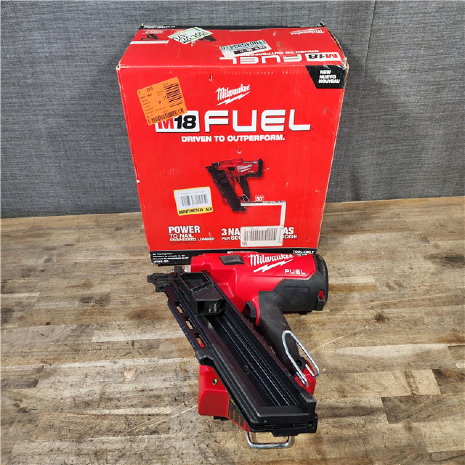 HOUSTON LOCATION - AS-IS Milwaukee M18 FUEL 30 Degree Framing Nailer (TOOL ONLY)