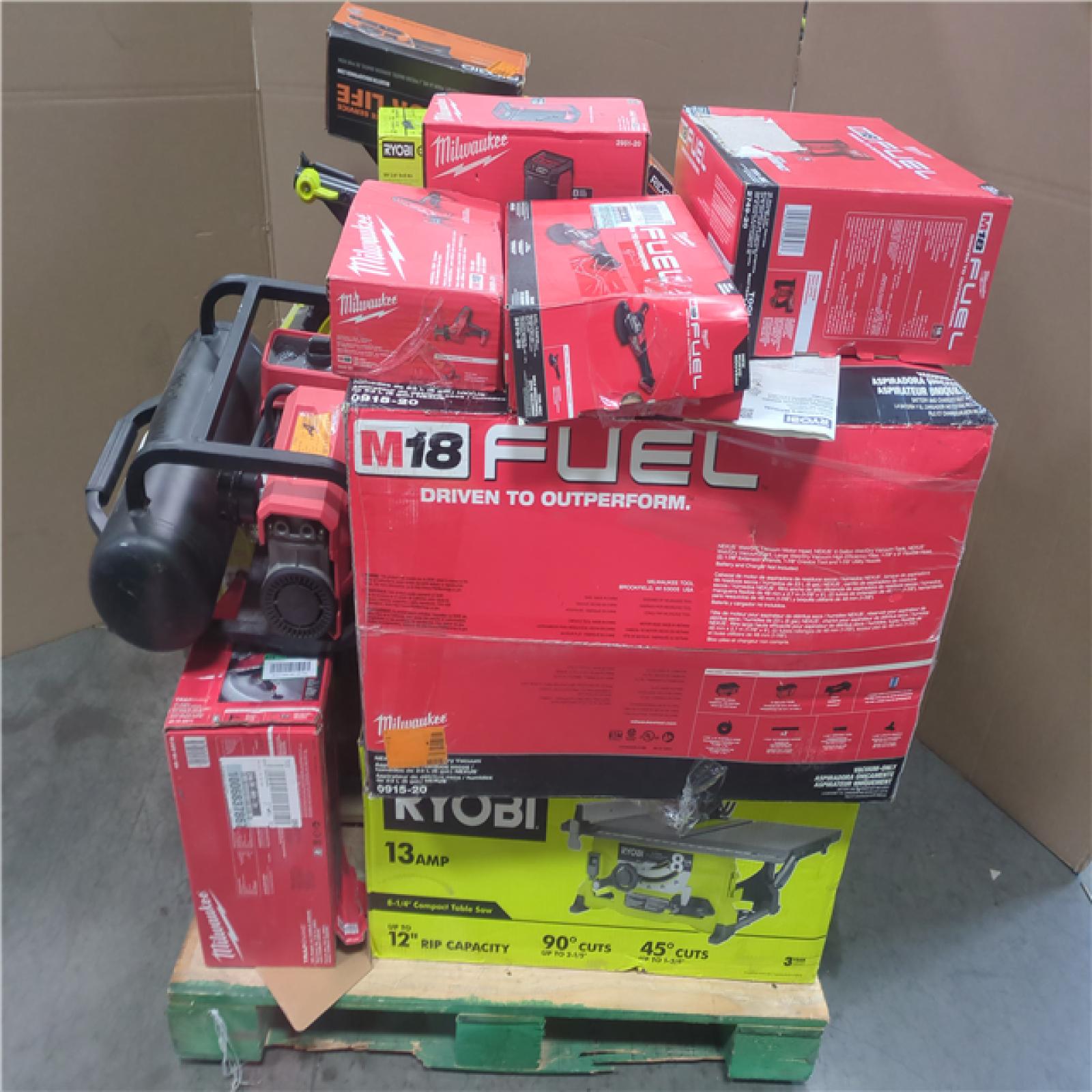 CALIFORNIA AS-IS TOOL PALLET