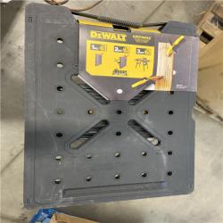 NEW! - DEWALT 33 in. H Plastic Folding Portable Sawhorse Workbench