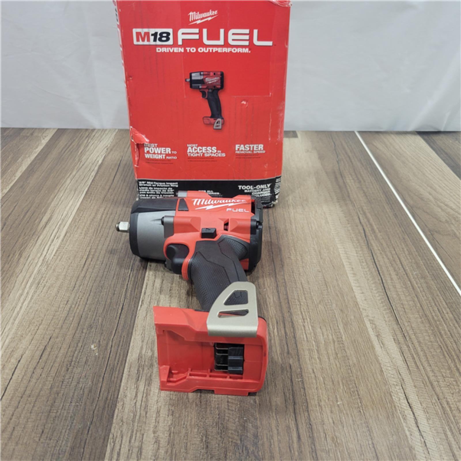 AS-IS Milwaukee M18 18V Fuel 3/8  Mid-Torque Compact Impact Wrench Brushless Cordless Lithium-Ion