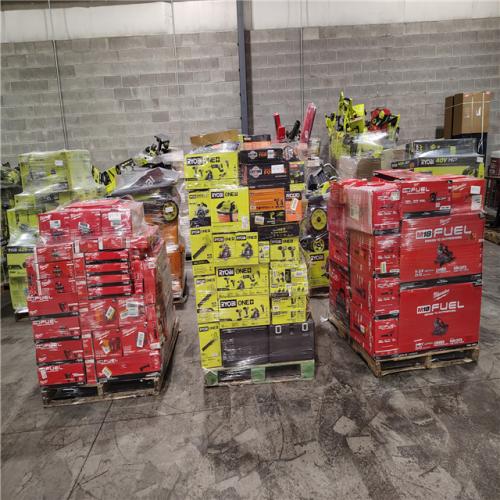Pittston Location As-Is Power Tools Partial Truckload (13 Pallets) 1655-B