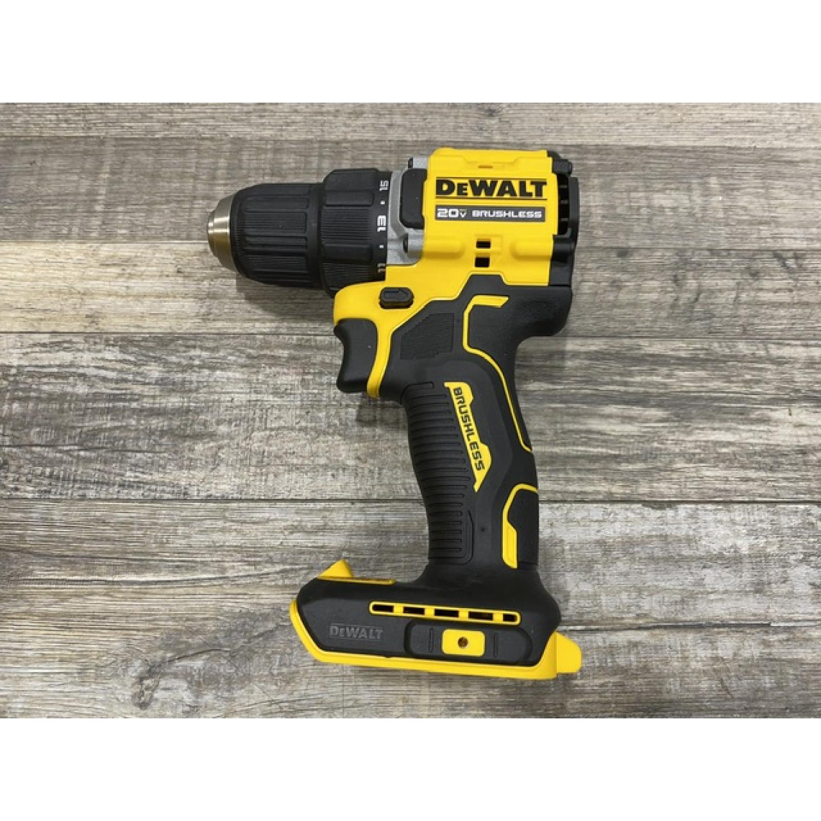 AS-IS DEWALT Atomic 20V Lithium-Ion Cordless Compact 1/2 in. Drill/Driver Kit