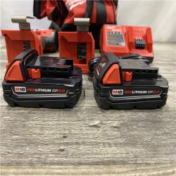 AS-IS Milwaukee 18V Lithium-Ion Brushless Cordless Compact Drill/Impact Combo Kit