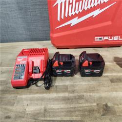 HOUSTON LOCATION - AS-IS (APPEARS LIKE NEW) MILWAUKEE M18 FUEL 18V Lithium-Ion Brushless Cordless Hammer Drill and Impact Driver Combo Kit (2-Tool) with 2 Batteries