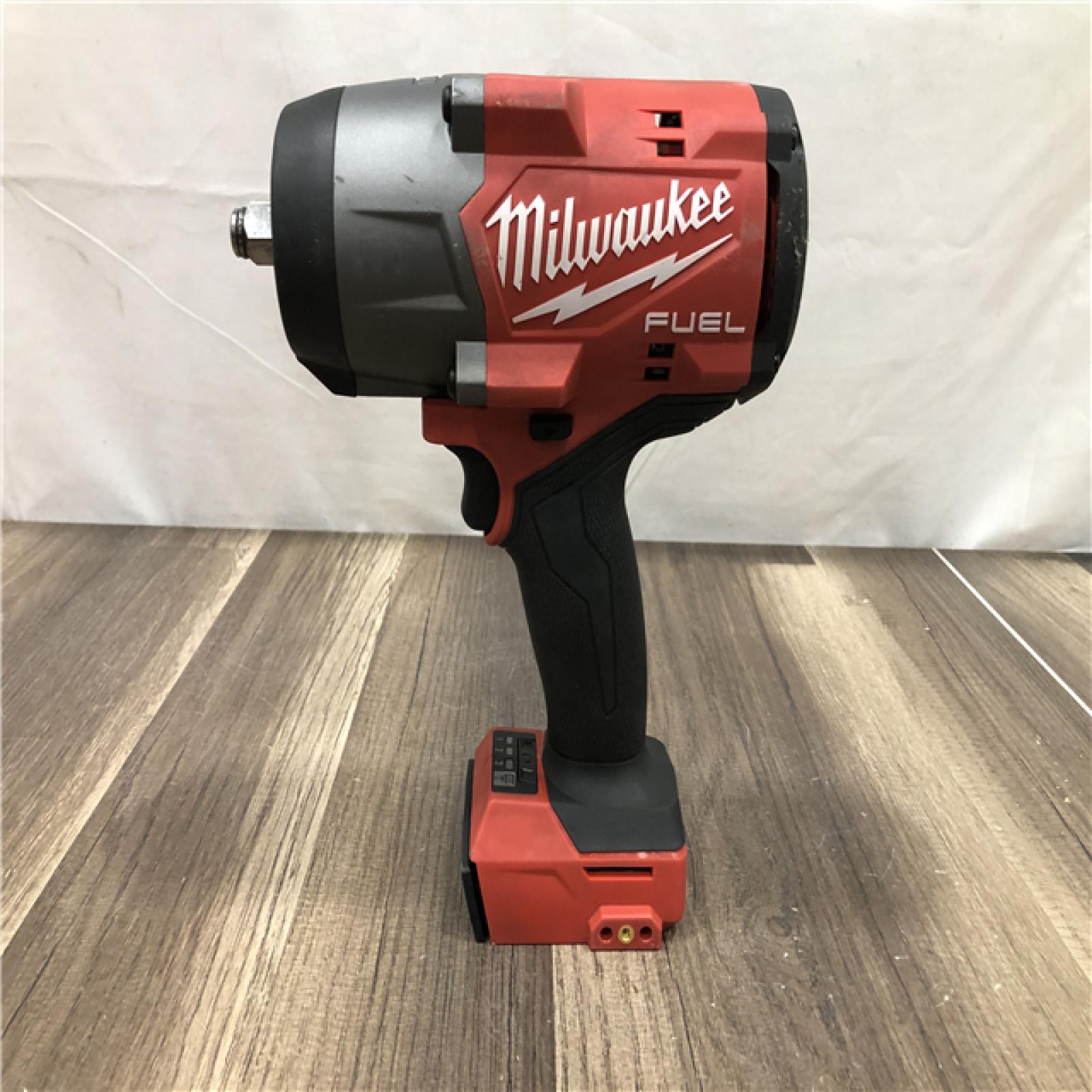 AS-IS Milwaukee FUEL 18V Lithium-Ion Brushless Cordless 1/2 in. Impact Wrench with Friction Ring (Tool-Only)