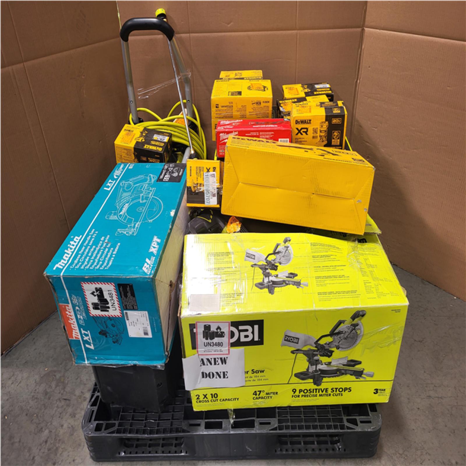 CALIFORNIA AS-IS TOOL PALLET