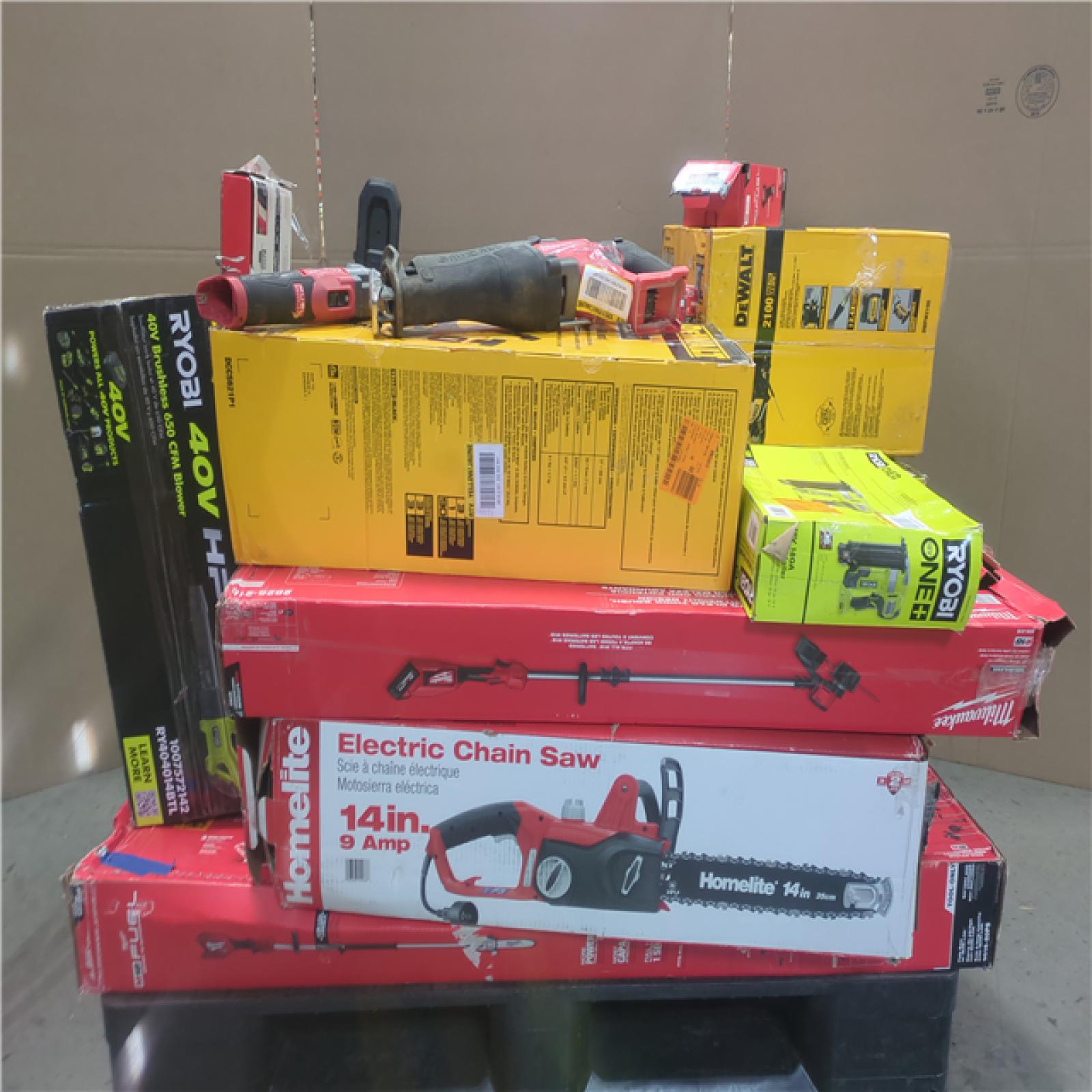 CALIFORNIA AS-IS TOOL PALLET