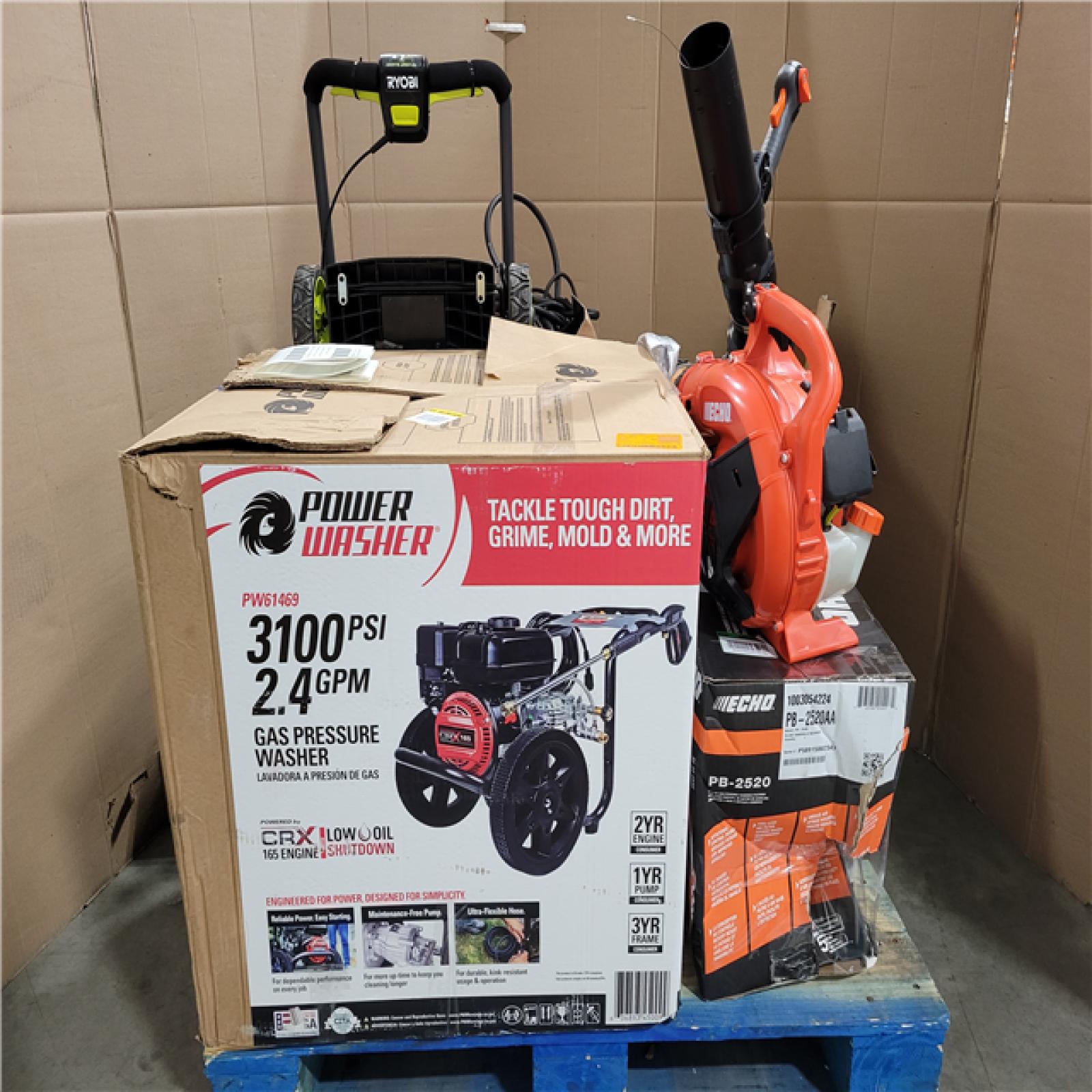 CALIFORNIA AS-IS OUTDOOR POWER EQUIPMENT