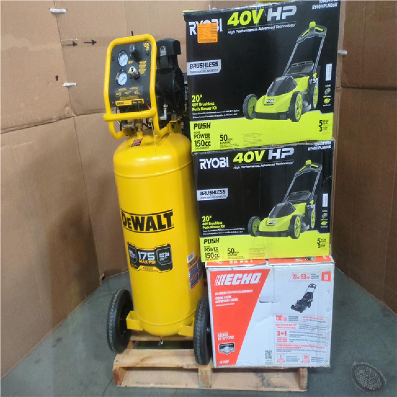 CALIFORNIA AS-IS OUTDOOR POWER EQUIPMENT