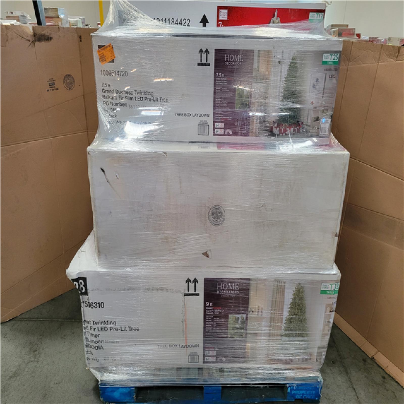 California AS-IS Holiday Pallet