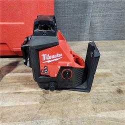 HOUSTON LOCATION - AS-IS Milwaukee-3632-21 M12 Green Beam Laser 360° 3-Plane Kit