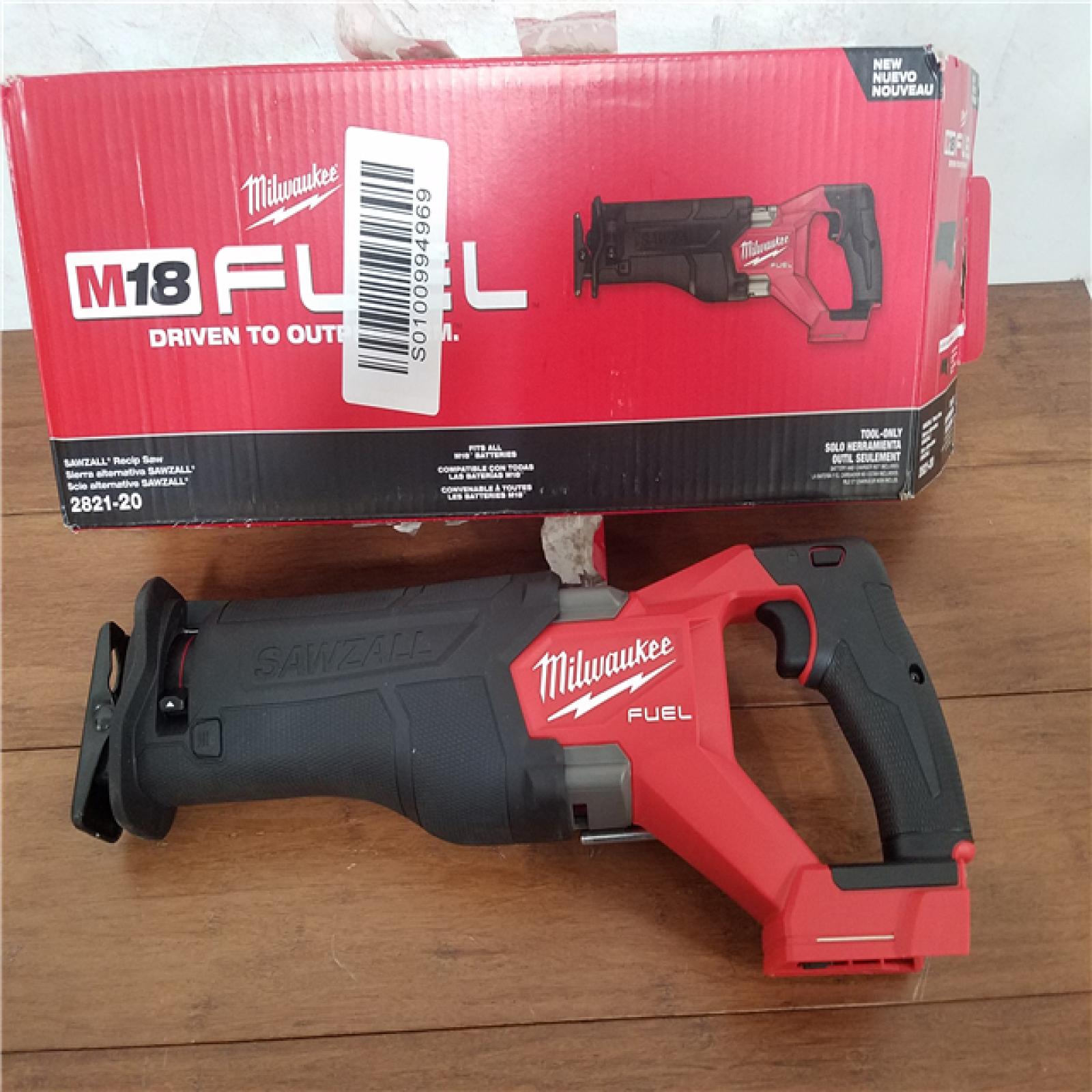 California NEW Milwaukee Sawzall (Tool Only)