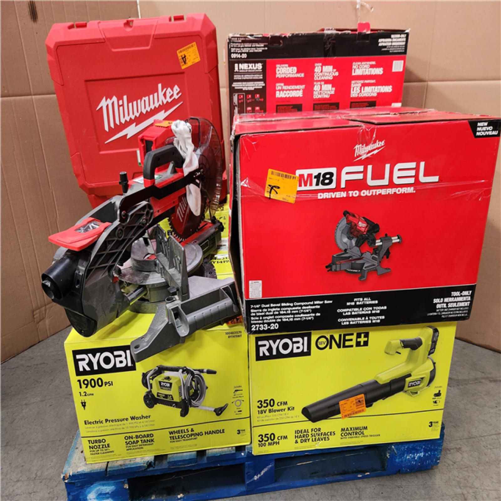 CALIFORNIA AS-IS TOOL PALLET